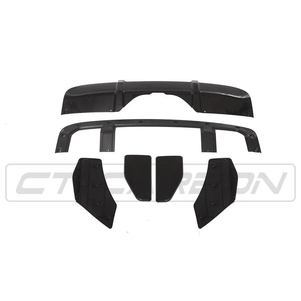 BLAK BY CT FULL KIT BMW X5 F15 GLOSS BLACK FULL KIT - MP STYLE - BLAK BY CT CARBON