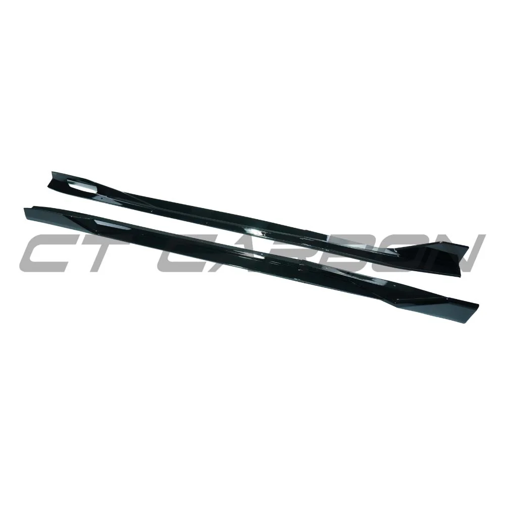 BMW X5/X5M G05/F95 2018+ GLOSS BLACK SIDE SKIRTS - V2