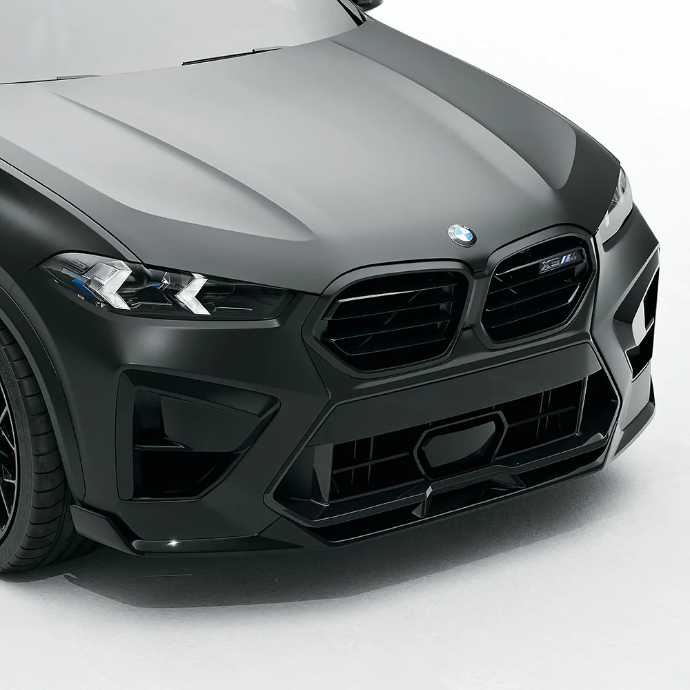 BMW F95 X5M 2023+ (LCI) CARBON FIBRE FULL KIT - CT DESIGN-Kit-CT CARBON-CT Carbon - High-quality carbon fiber and gloss black aerodynamic parts for premium sports and luxury vehicles.