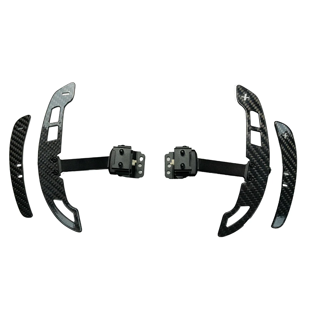PORSCHE 911/CAYMAN/BOXSTER/CAYENNE/MACAN 2013+ MAGNETIC CARBON FIBRE PADDLES-Accessories-CT CARBON-CT Carbon - High-quality carbon fiber and gloss black aerodynamic parts for premium sports and luxury vehicles.