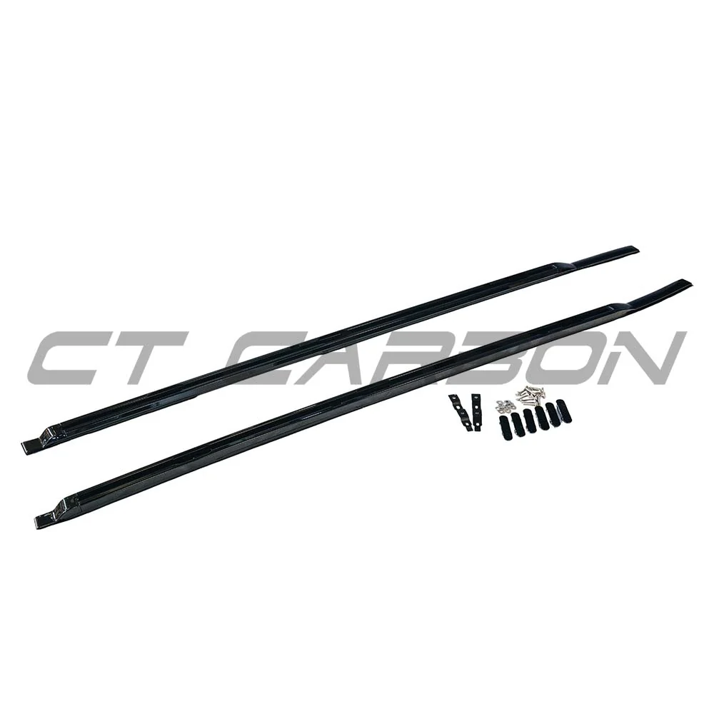 DEFENDER 110 L663 2020+ GLOSS BLACK ROOF RAILS