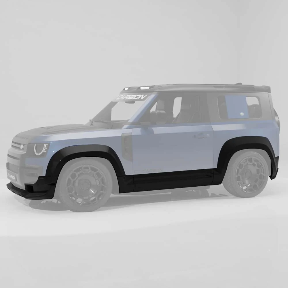 DEFENDER 90 L663 2020+ FULL CARBON FIBRE WIDE ARCH KIT - V2 - CT DESIGN