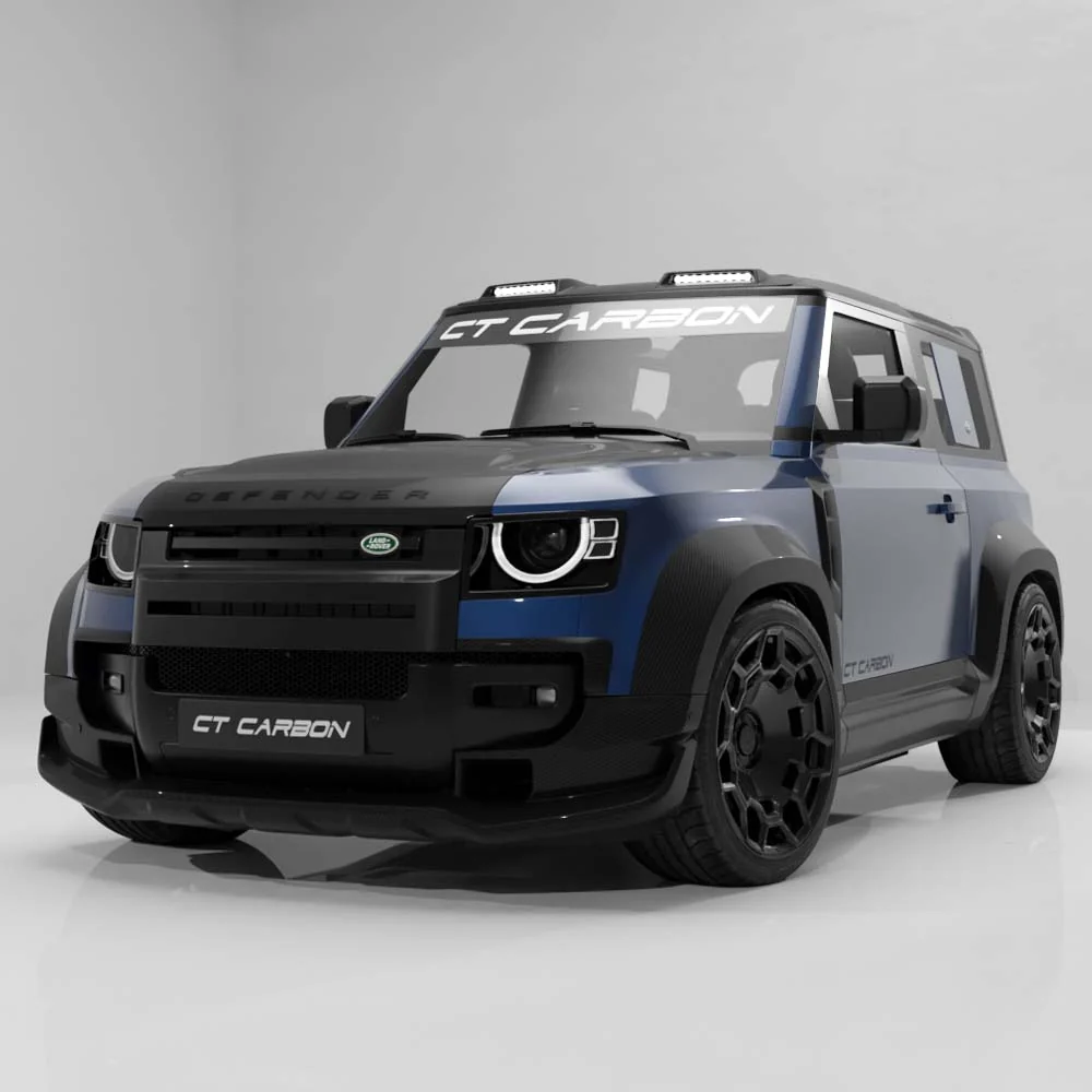 DEFENDER L663 90/110/130 2020+ CARBON FIBRE ROOF LIGHT - CT DESIGN