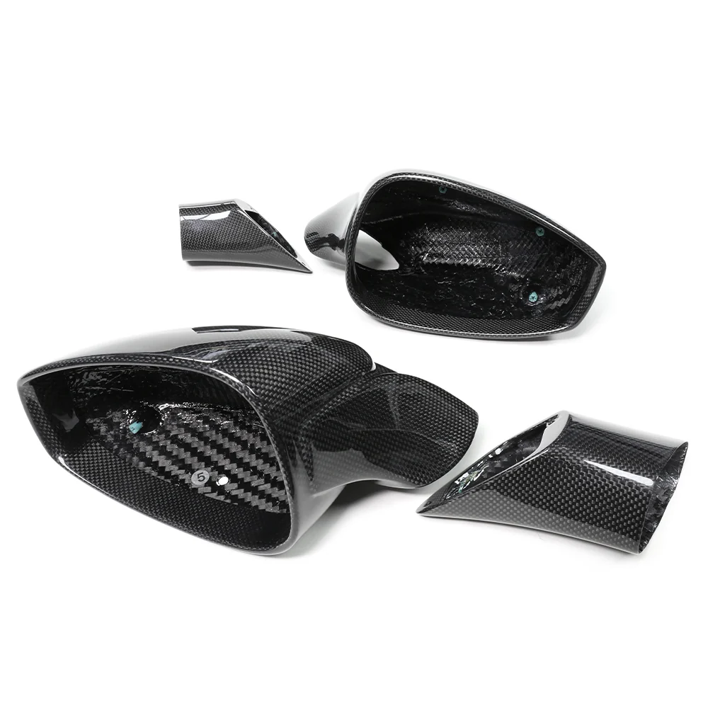 FERRARI 458 & 488 FULL CARBON FIBRE MIRRORS-Mirrors-CT CARBON-CT Carbon - High-quality carbon fiber and gloss black aerodynamic parts for premium sports and luxury vehicles.