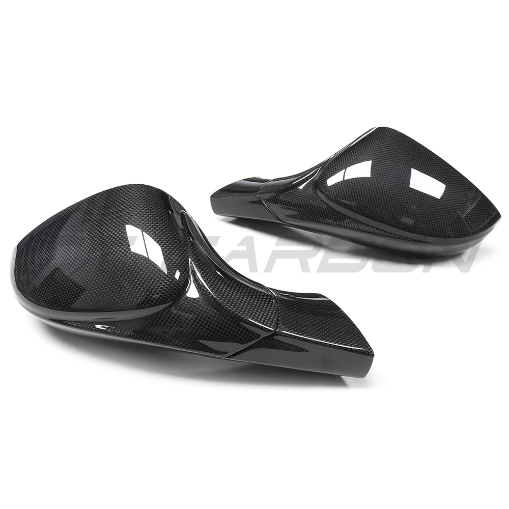 FERRARI 458 & 488 FULL CARBON FIBRE MIRRORS-Mirrors-CT CARBON-CT Carbon - High-quality carbon fiber and gloss black aerodynamic parts for premium sports and luxury vehicles.