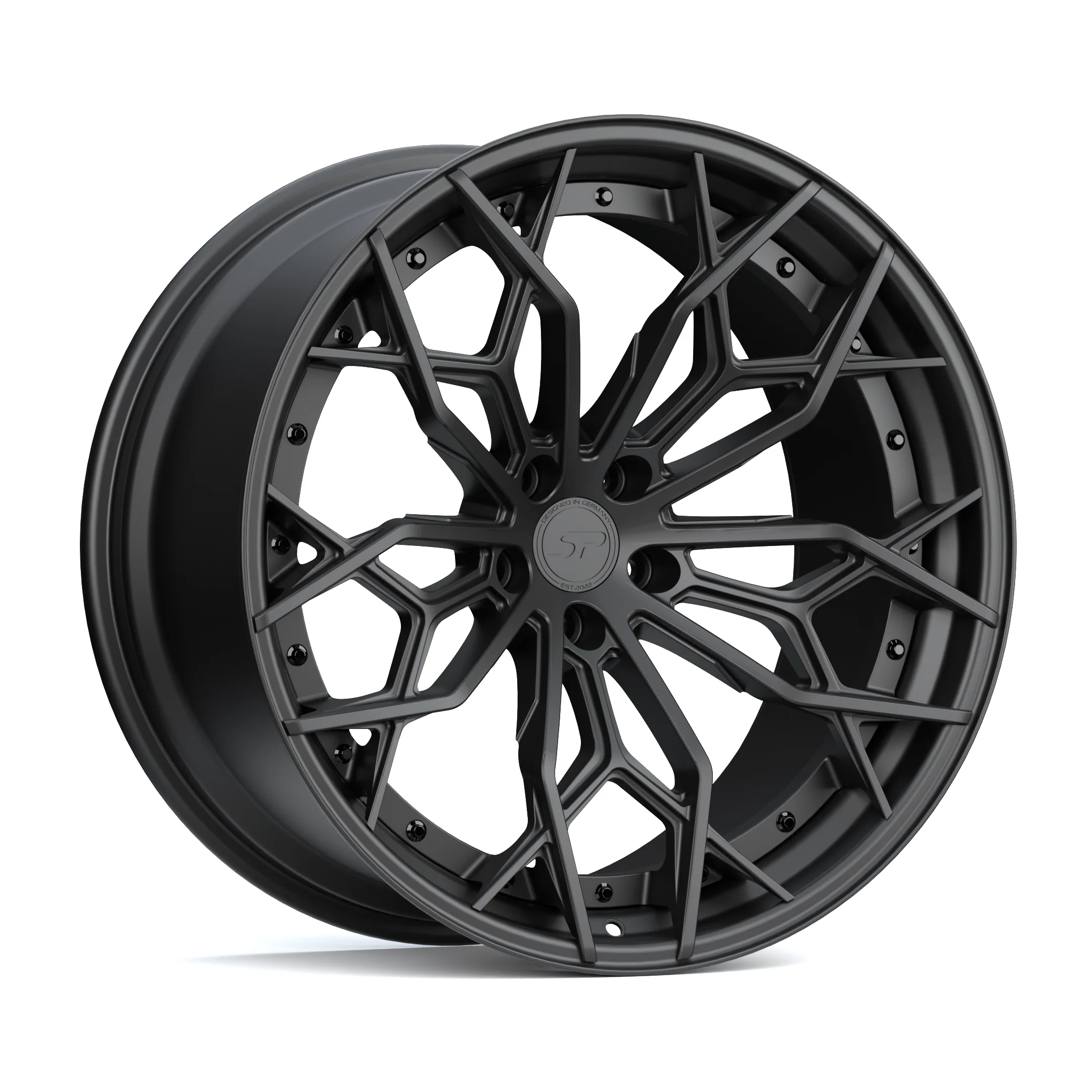 SP SEVEN.2 - FERRARI 488 FORGED ALLOY WHEELS: FRONT: 21" x 9" | REAR: 22" x 12