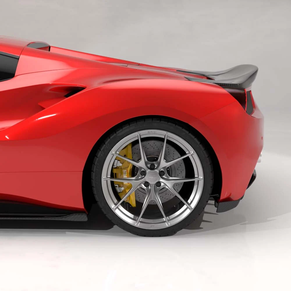 FERRARI 488 SPIDER CARBON FIBRE SPOILER - CT DESIGN