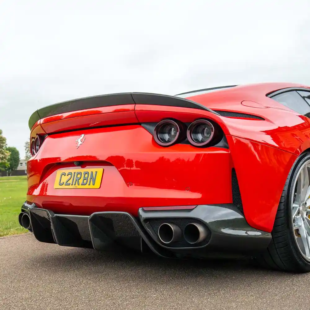 FERRARI 812 SUPERFAST CARBON FIBRE DIFFUSER - CT DESIGN