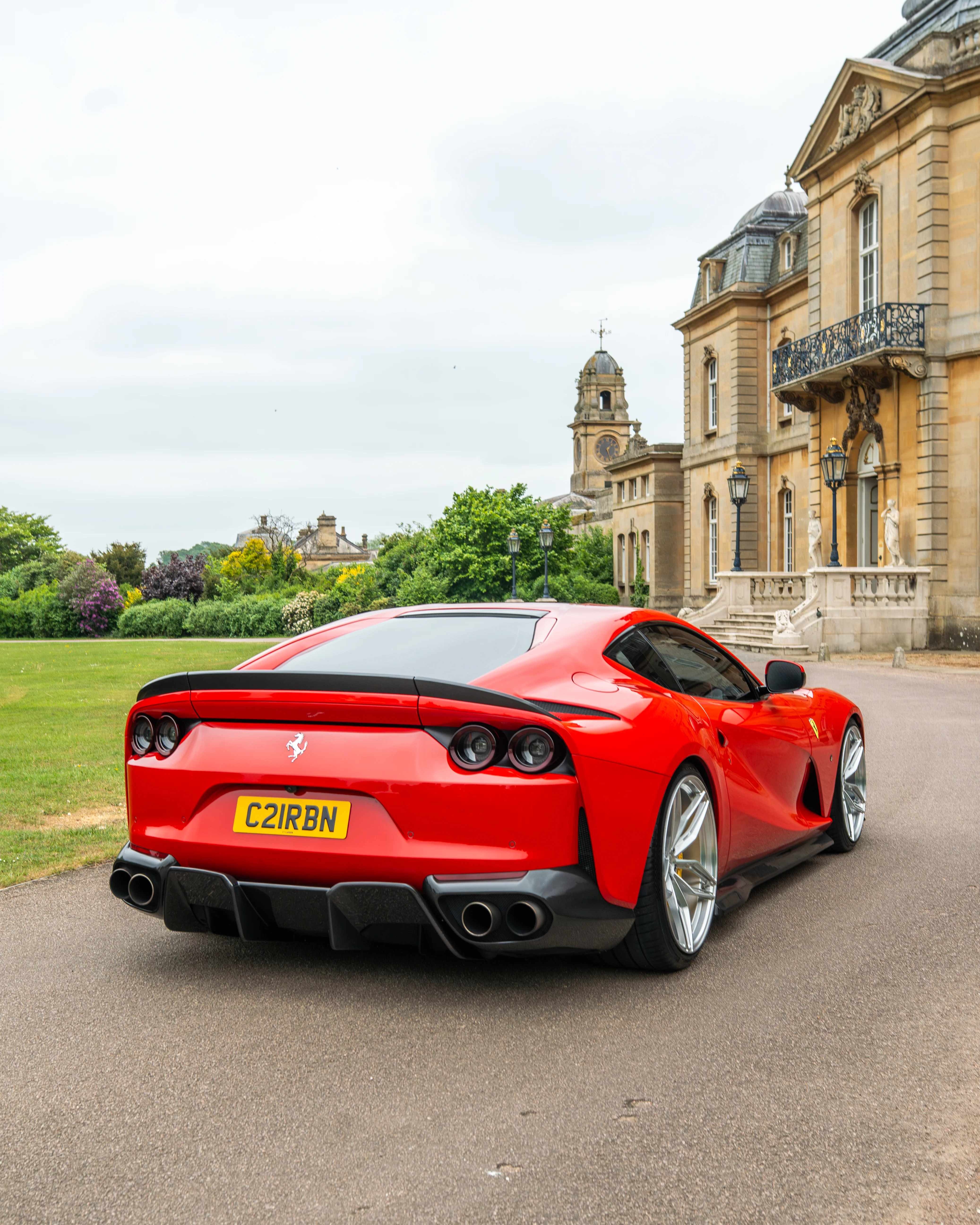 FERRARI 812 SUPERFAST CARBON FIBRE KIT - CT DESIGN-Kit-CT CARBON-CT Carbon - High-quality carbon fiber and gloss black aerodynamic parts for premium sports and luxury vehicles.