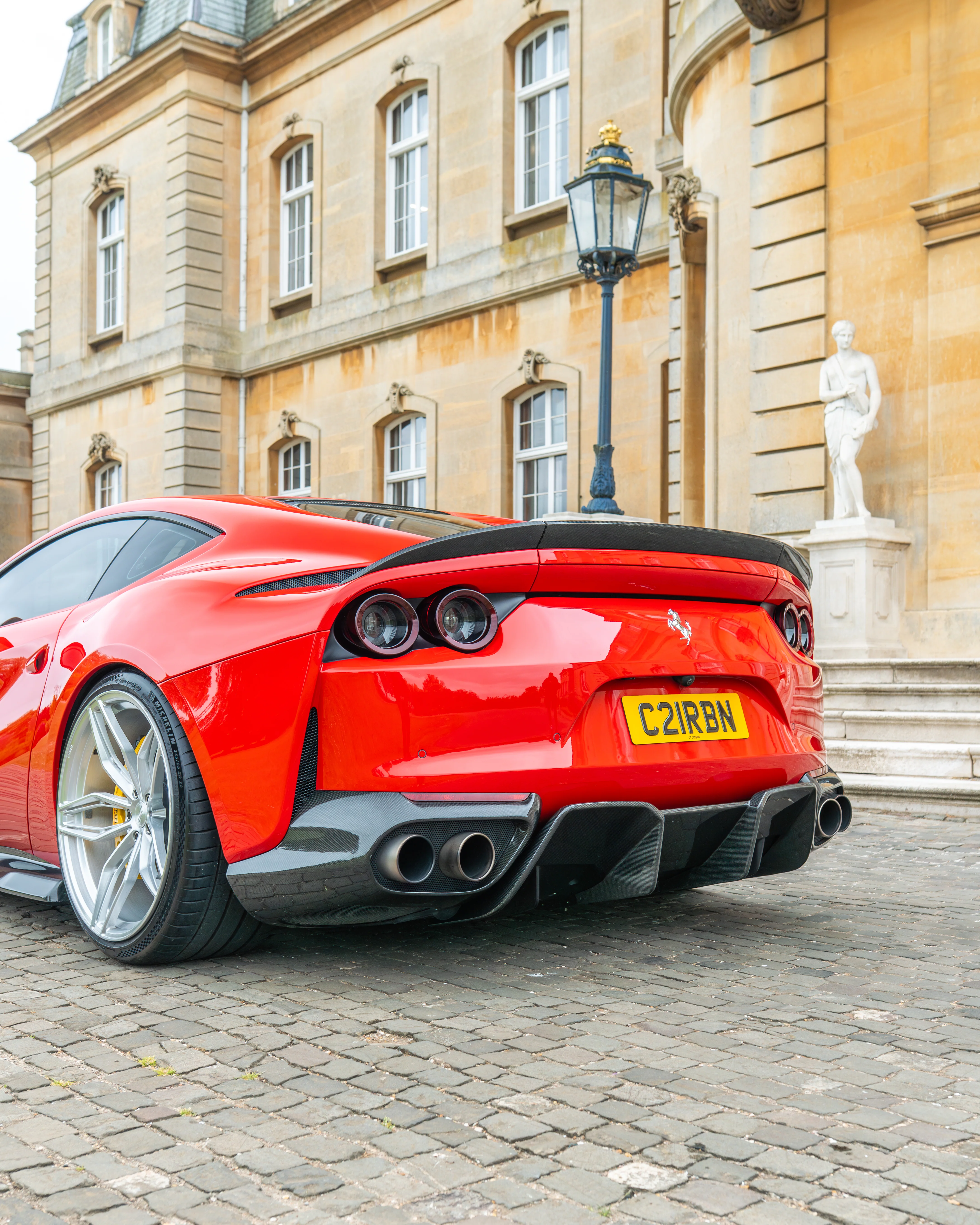 FERRARI 812 SUPERFAST CARBON FIBRE DIFFUSER - CT DESIGN