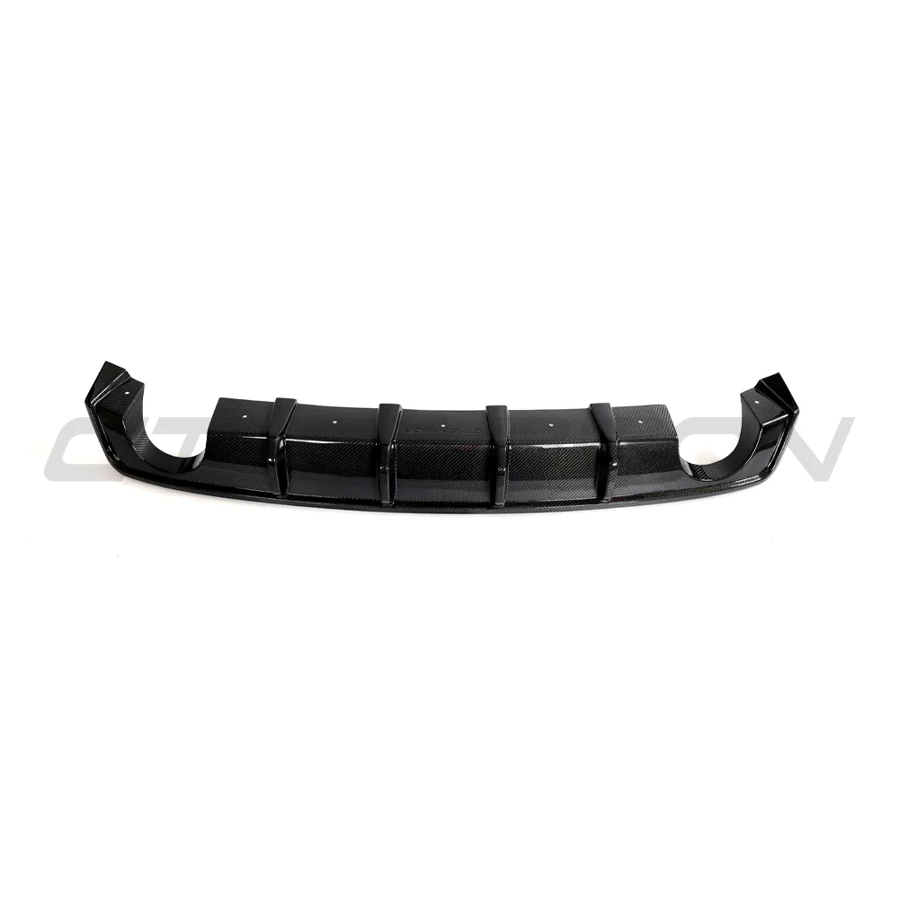 HYUNDAI i30N CARBON FIBRE DIFFUSER (PRE-FACELIFT) - CT DESIGN-Splitter-CT CARBON-CT Carbon - High-quality carbon fiber and gloss black aerodynamic parts for premium sports and luxury vehicles.