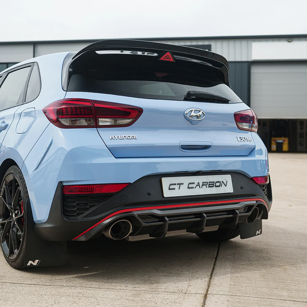 HYUNDAI i30N 2020-2024 FACELIFT CARBON FIBRE DIFFUSER - CT DESIGN