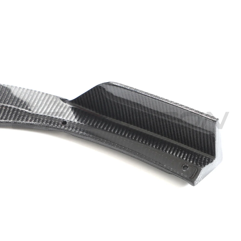HYUNDAI i30N FRONT CARBON FIBRE SPLITTER (FACELIFT) - CT DESIGN-Splitter-CT CARBON-CT Carbon - High-quality carbon fiber and gloss black aerodynamic parts for premium sports and luxury vehicles.