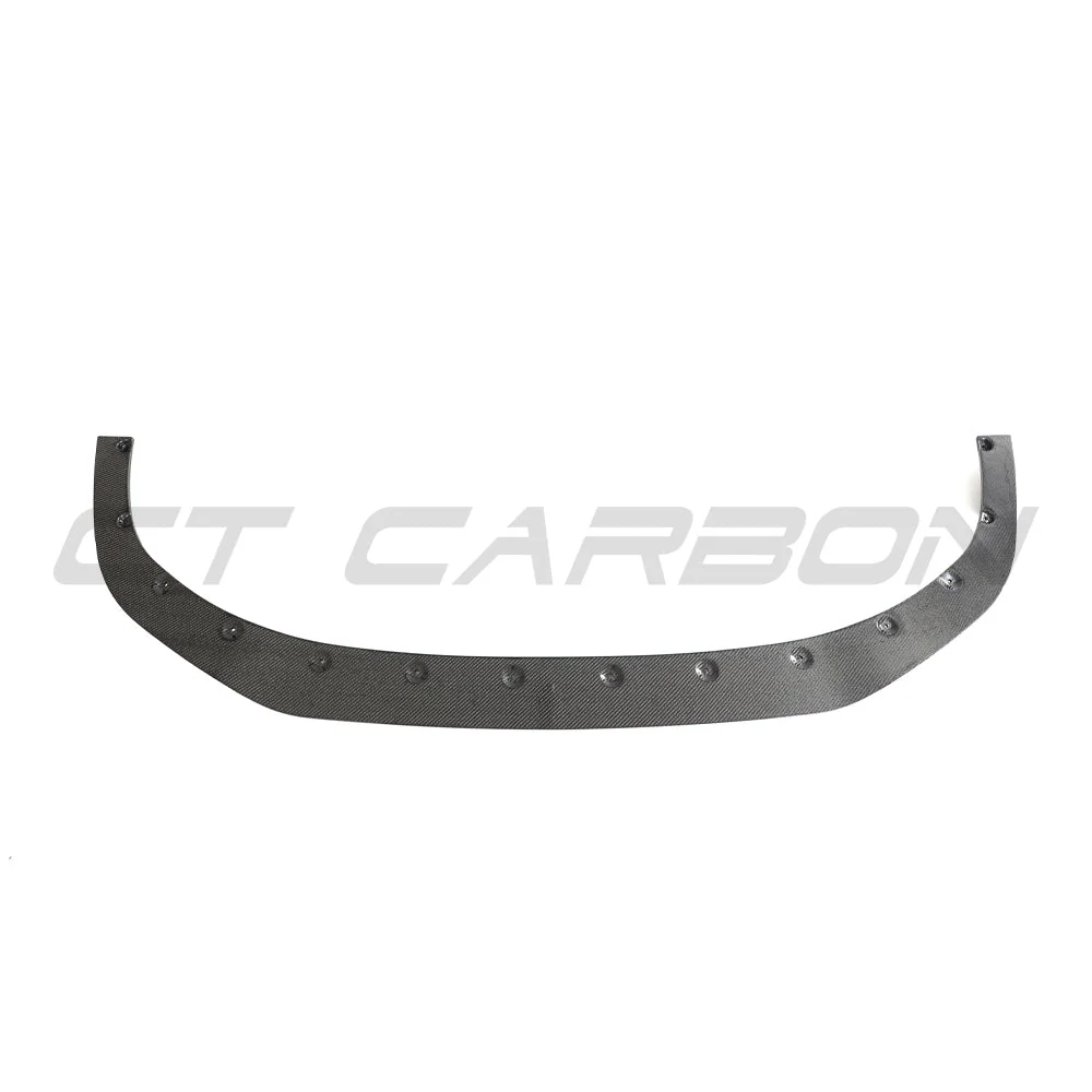 HYUNDAI i30N FRONT CARBON FIBRE SPLITTER (FACELIFT) - CT DESIGN-Splitter-CT CARBON-CT Carbon - High-quality carbon fiber and gloss black aerodynamic parts for premium sports and luxury vehicles.