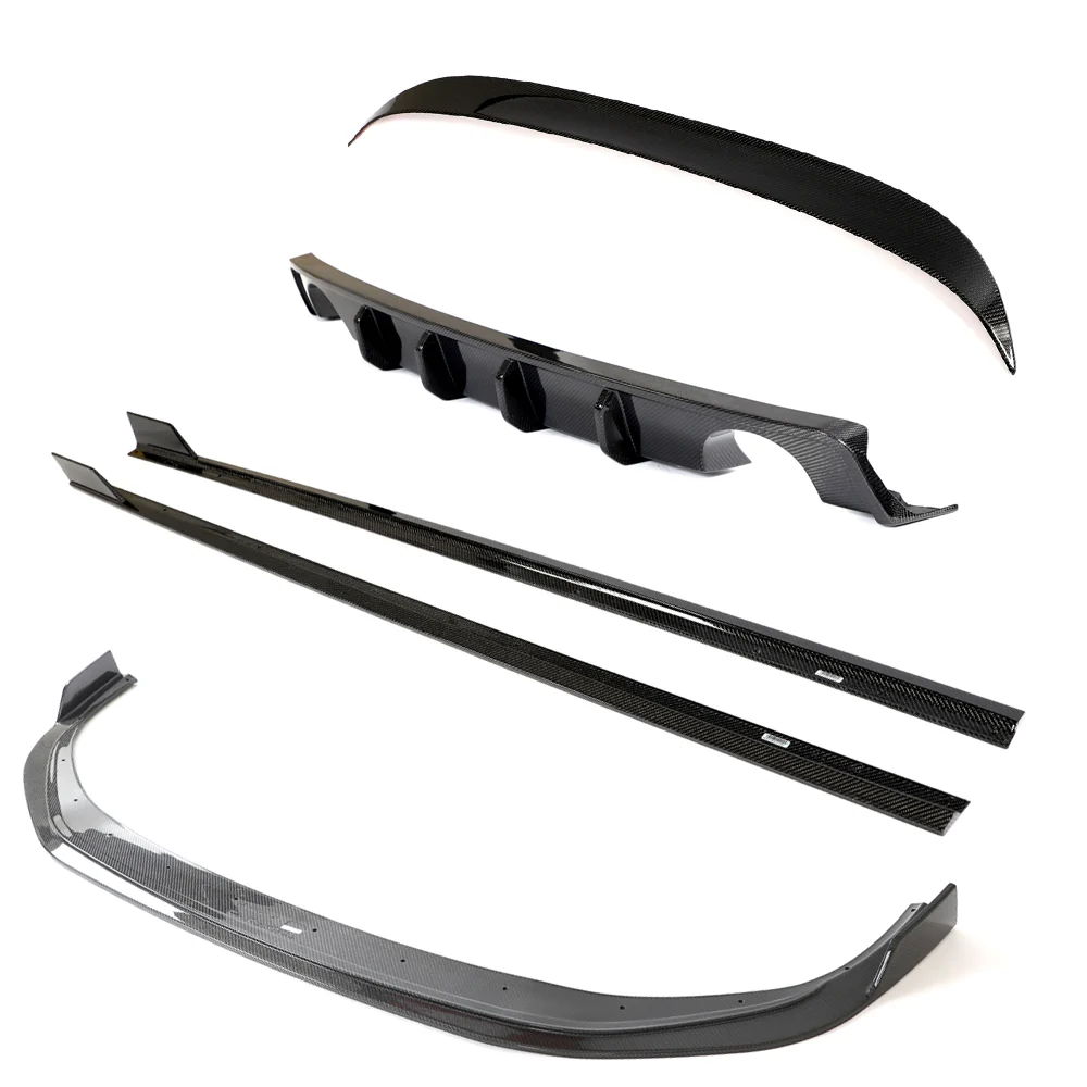 HYUNDAI i30N CARBON FIBRE KIT (PRE-FACELIFT) - CT DESIGN-Kit-CT CARBON-CT Carbon - High-quality carbon fiber and gloss black aerodynamic parts for premium sports and luxury vehicles.