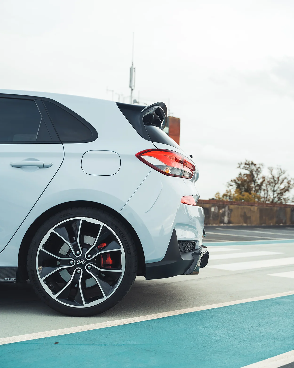 HYUNDAI i30N CARBON FIBRE KIT (PRE-FACELIFT) - CT DESIGN-Kit-CT CARBON-CT Carbon - High-quality carbon fiber and gloss black aerodynamic parts for premium sports and luxury vehicles.