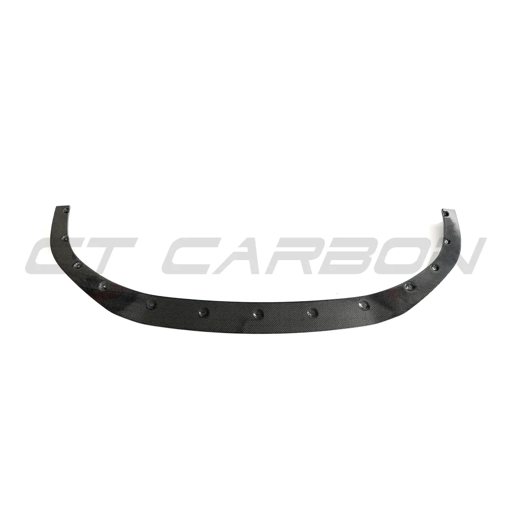 HYUNDAI i30N FRONT CARBON FIBRE SPLITTER (PRE-FACELIFT) - CT DESIGN-Splitter-CT CARBON-CT Carbon - High-quality carbon fiber and gloss black aerodynamic parts for premium sports and luxury vehicles.
