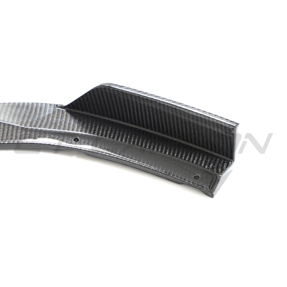 HYUNDAI i30N FRONT CARBON FIBRE SPLITTER (PRE-FACELIFT) - CT DESIGN-Splitter-CT CARBON-CT Carbon - High-quality carbon fiber and gloss black aerodynamic parts for premium sports and luxury vehicles.