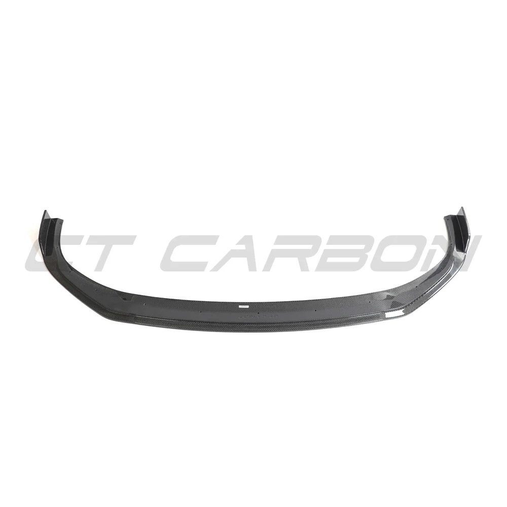 HYUNDAI i30N FRONT CARBON FIBRE SPLITTER (PRE-FACELIFT) - CT DESIGN-Splitter-CT CARBON-CT Carbon - High-quality carbon fiber and gloss black aerodynamic parts for premium sports and luxury vehicles.