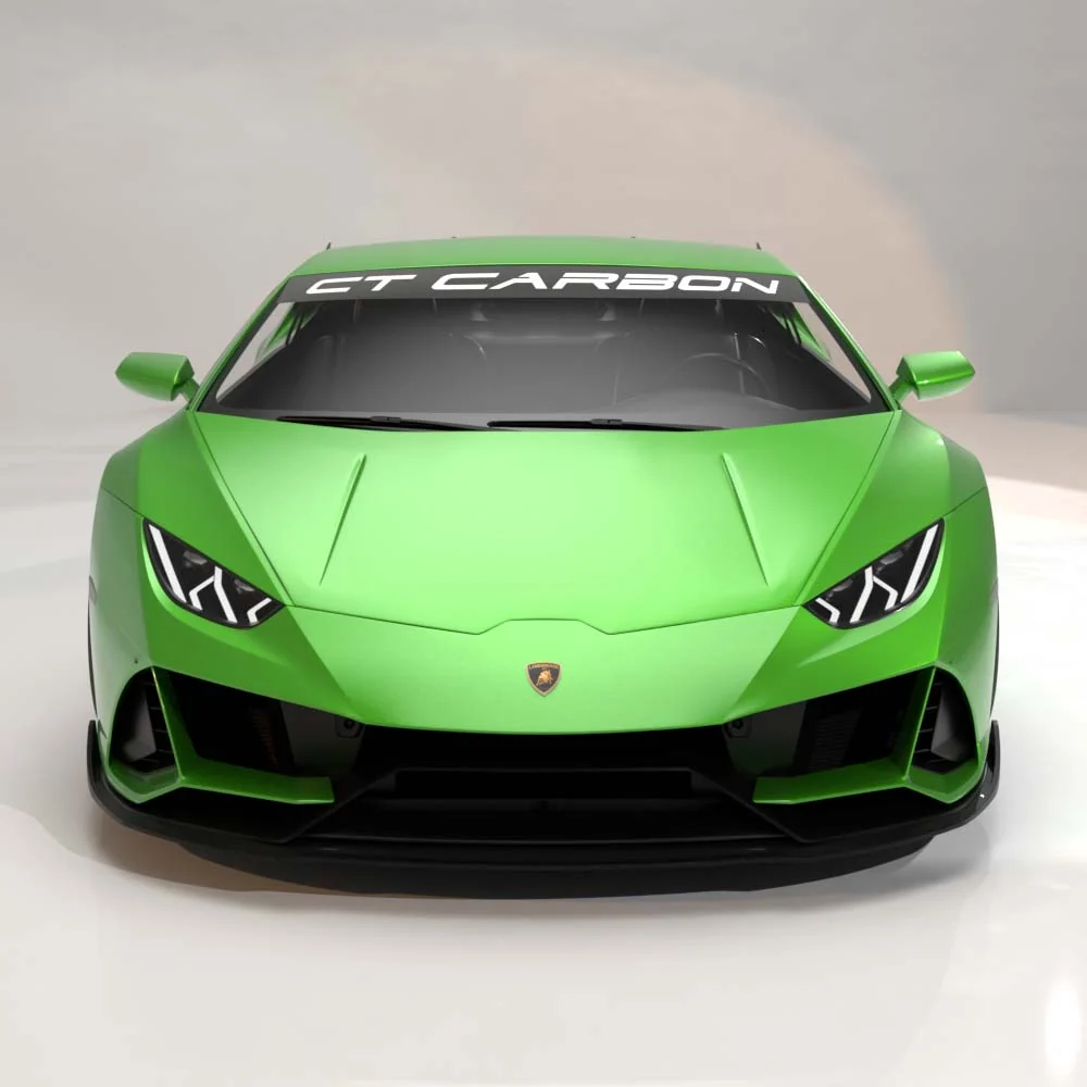 LAMBORGHINI HURACAN EVO (AWD) 2019-2023 CARBON FIBRE SPLITTER - CT DESIGN