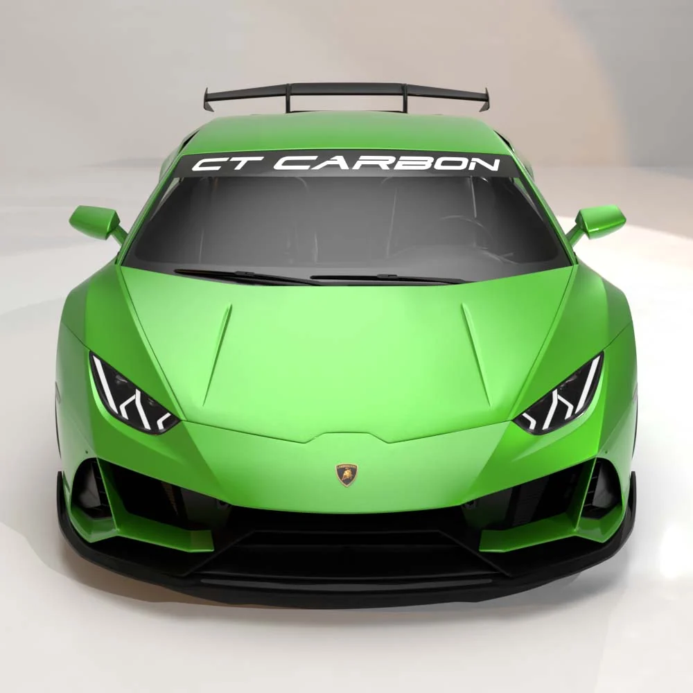 LAMBORGHINI HURACAN EVO (AWD) 2019-2023 CARBON FIBRE SPLITTER - CT DESIGN