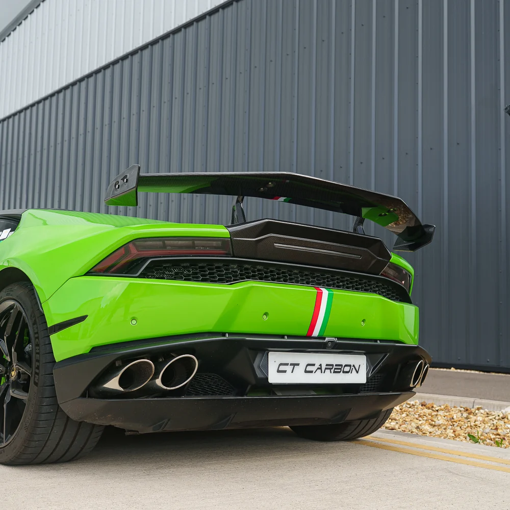 LAMBORGHINI HURACAN LP-580/LP-610 & EVO CARBON FIBRE SPOILER/WING - CT DESIGN