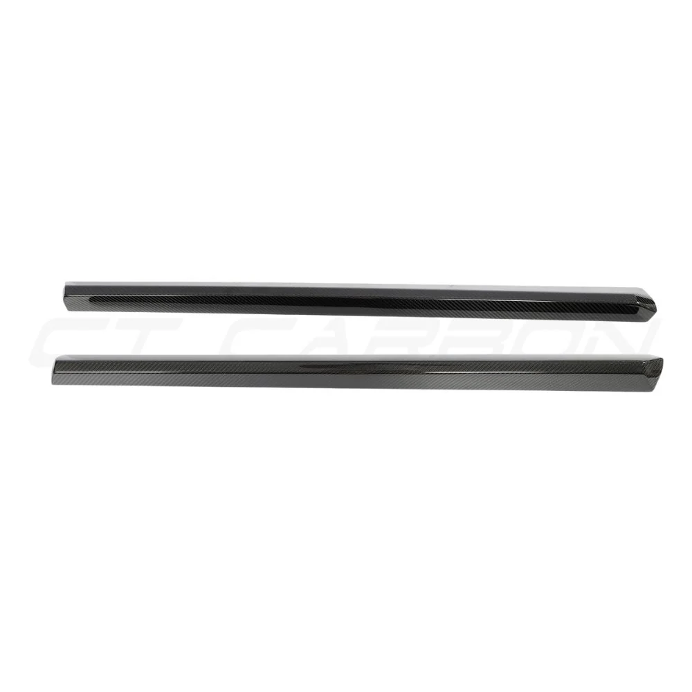 LAMBORGHINI URUS CARBON FIBRE SIDE SKIRTS - CT DESIGN-Side Skirts-CT CARBON-CT Carbon - High-quality carbon fiber and gloss black aerodynamic parts for premium sports and luxury vehicles.
