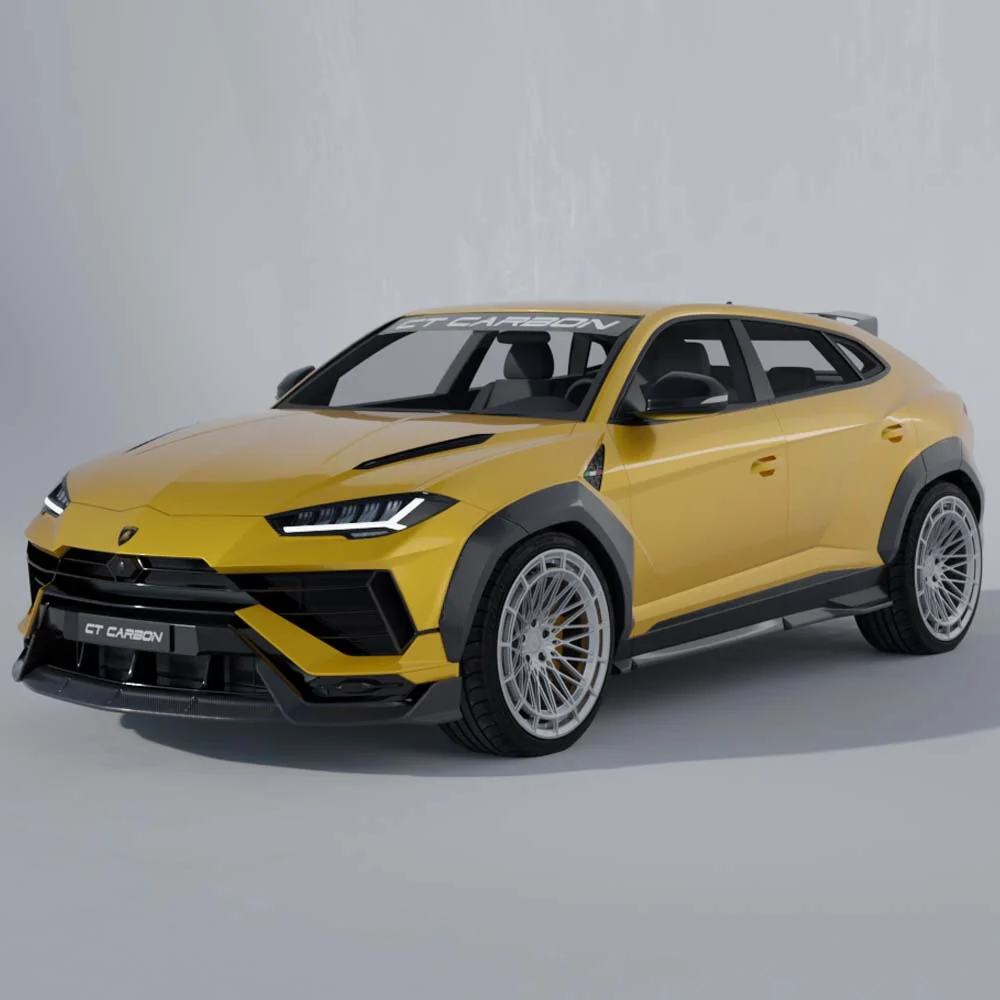 LAMBORGHINI URUS S DRY CARBON FIBRE SPLITTER - CT DESIGN
