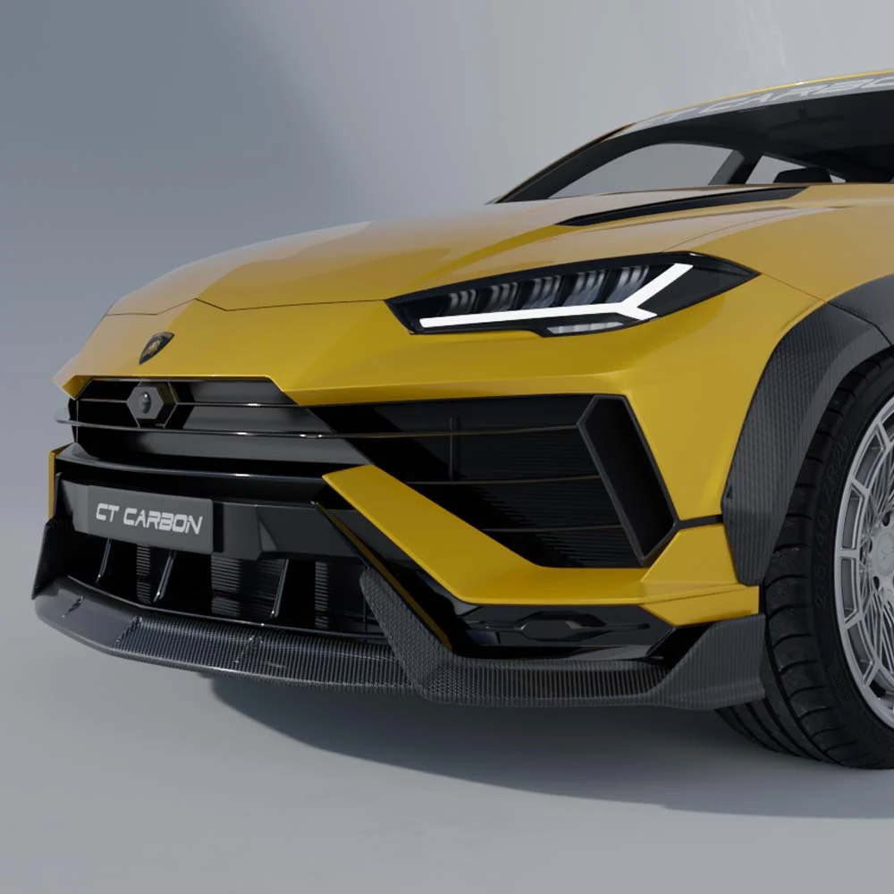 LAMBORGHINI URUS S DRY CARBON FIBRE SPLITTER - CT DESIGN