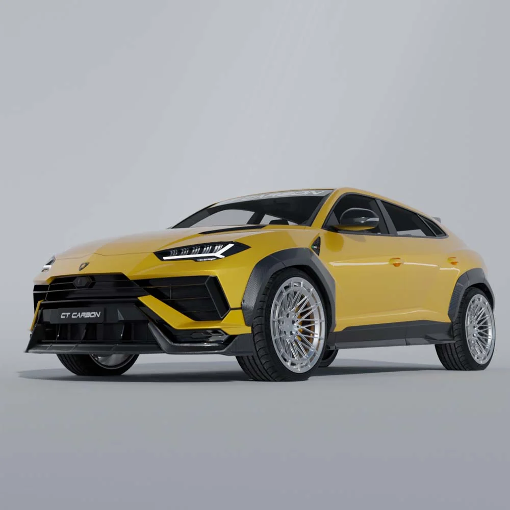 LAMBORGHINI URUS S DRY CARBON FIBRE SPLITTER - CT DESIGN