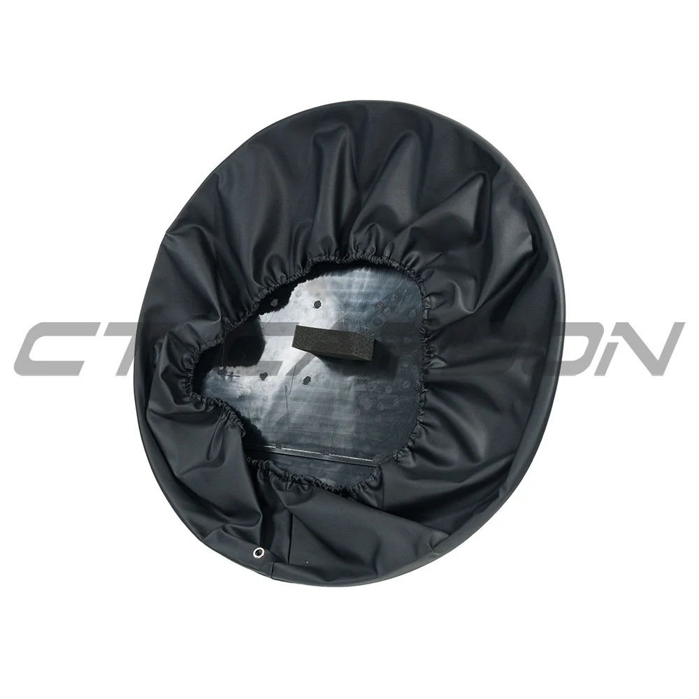 LAND ROVER DEFENDER L663 110 & 90 GLOSS BLACK SPARE WHEEL COVER - V2
