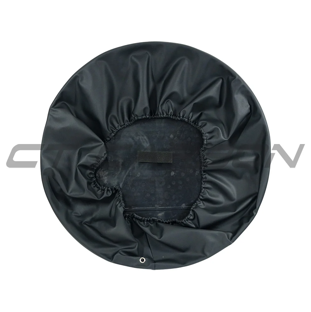 LAND ROVER DEFENDER L663 110 & 90 GLOSS BLACK SPARE WHEEL COVER - V2