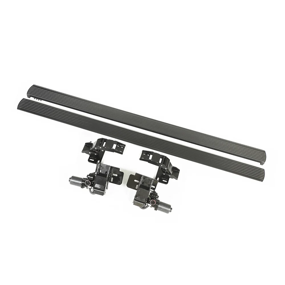 LAND ROVER DEFENDER L663 110 ELECTRIC FOLD OUT SIDE STEPS-Accessories-BLAK BY CT-CT Carbon - High-quality carbon fiber and gloss black aerodynamic parts for premium sports and luxury vehicles.