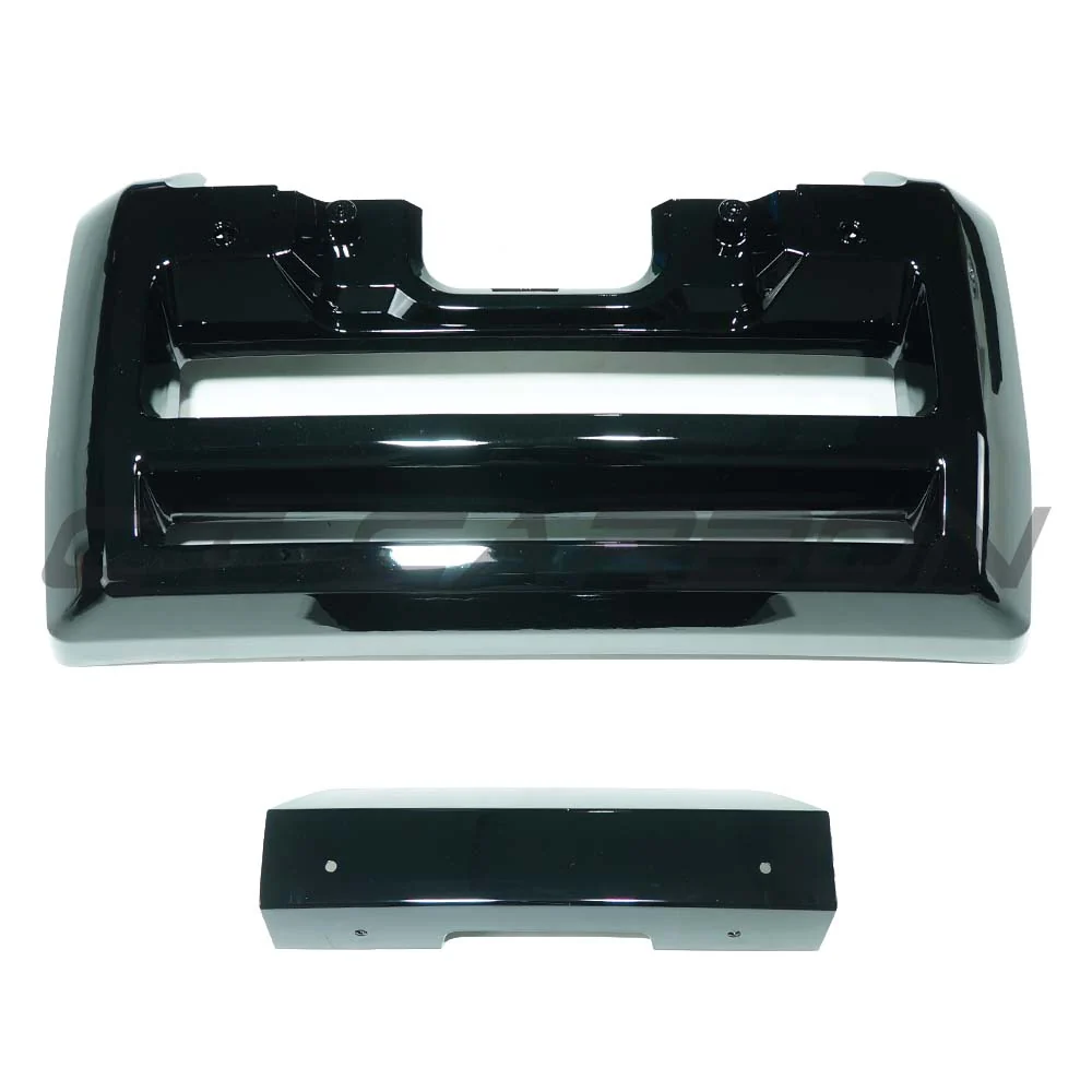 LAND ROVER DEFENDER L663 2020+ GLOSS BLACK FRONT BUMPER TRIM