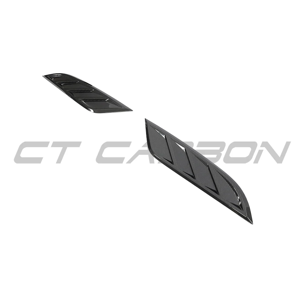 LAND ROVER DEFENDER L663 90/110/130 CARBON FIBRE BONNET/HOOD VENTS - CT DESIGN