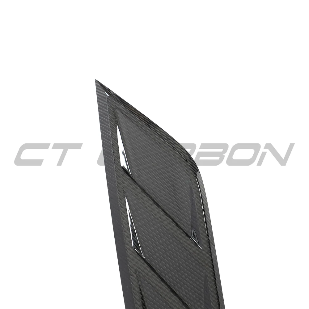 LAND ROVER DEFENDER L663 90/110/130 CARBON FIBRE BONNET/HOOD VENTS - CT DESIGN