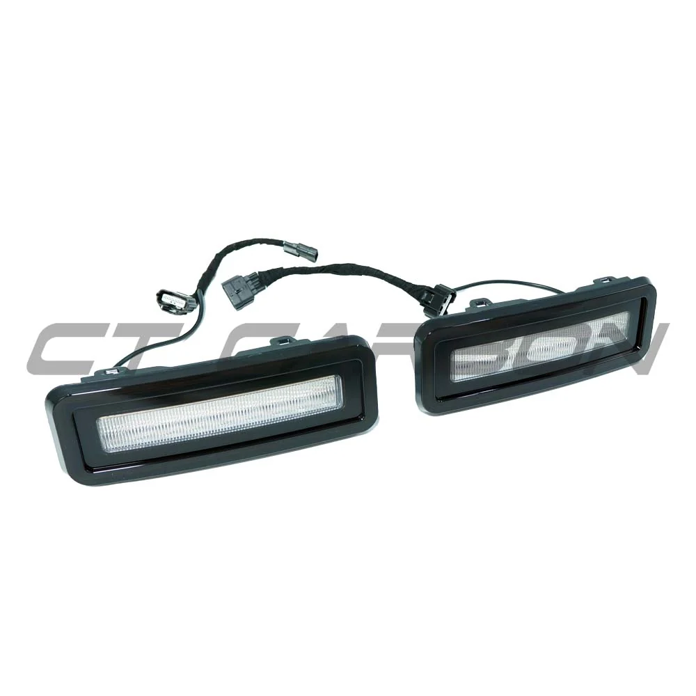 LAND ROVER DEFENDER L663 90/110/130 GLOSS BLACK REAR REVERSE LIGHTS