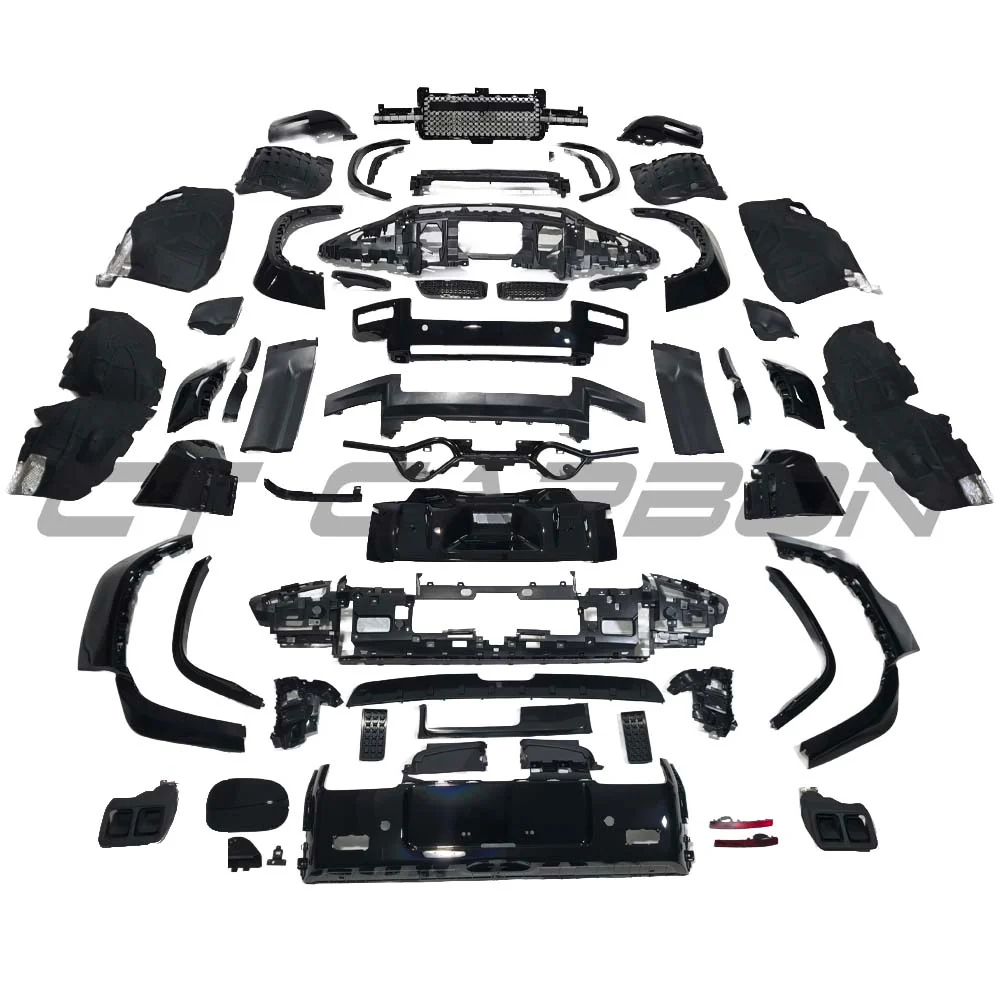 LAND ROVER DEFENDER 110 2020+ GLOSS BLACK ULTIMATE WIDE ARCH KIT
