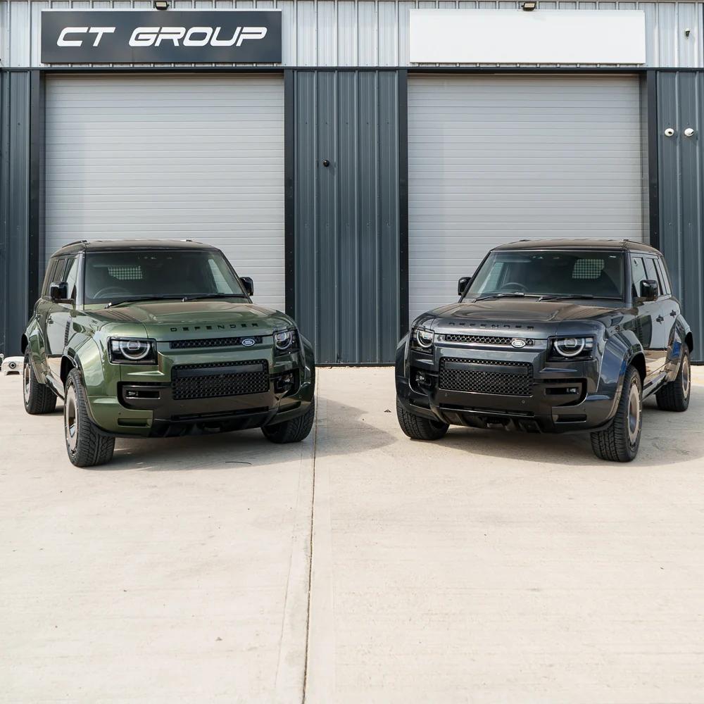 LAND ROVER DEFENDER 110 2020+ GLOSS BLACK ULTIMATE WIDE ARCH KIT