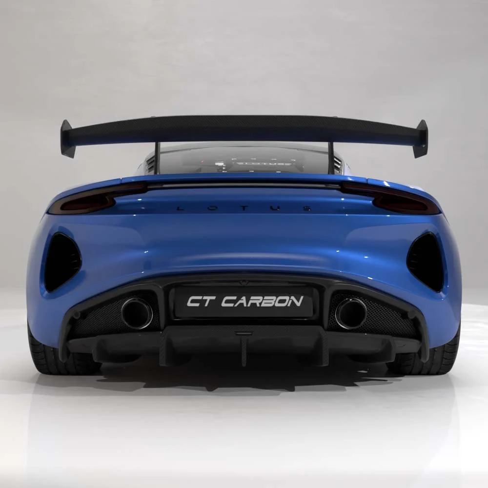 LOTUS EMIRA 2022+ CARBON FIBRE SWAN NECK WING - CT DESIGN
