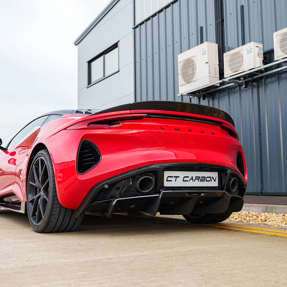 LOTUS EMIRA CARBON FIBRE 3-PIECE SPOILER - CT DESIGN