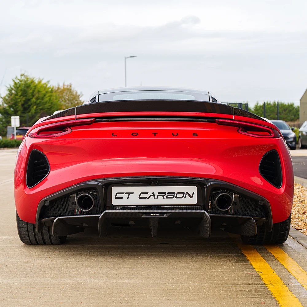 LOTUS EMIRA CARBON FIBRE 3-PIECE SPOILER - CT DESIGN