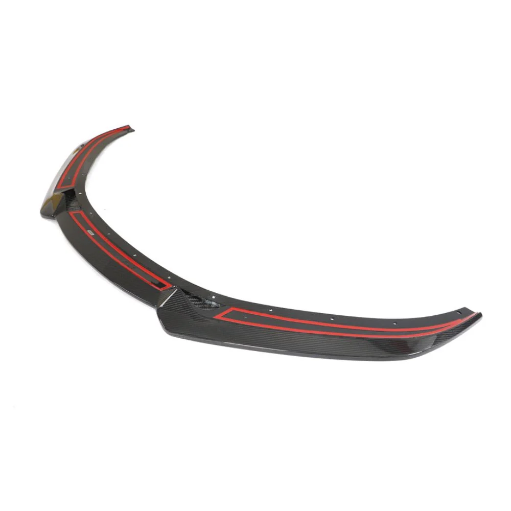 LOTUS EMIRA CARBON FIBRE FRONT SPLITTER - CT DESIGN-Splitter-CT CARBON-CT Carbon - High-quality carbon fiber and gloss black aerodynamic parts for premium sports and luxury vehicles.