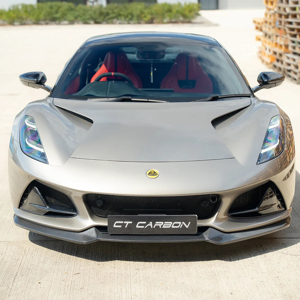 LOTUS EMIRA FULL CT DESIGN CARBON FIBRE KIT-Kit-CT CARBON-CT Carbon - High-quality carbon fiber and gloss black aerodynamic parts for premium sports and luxury vehicles.