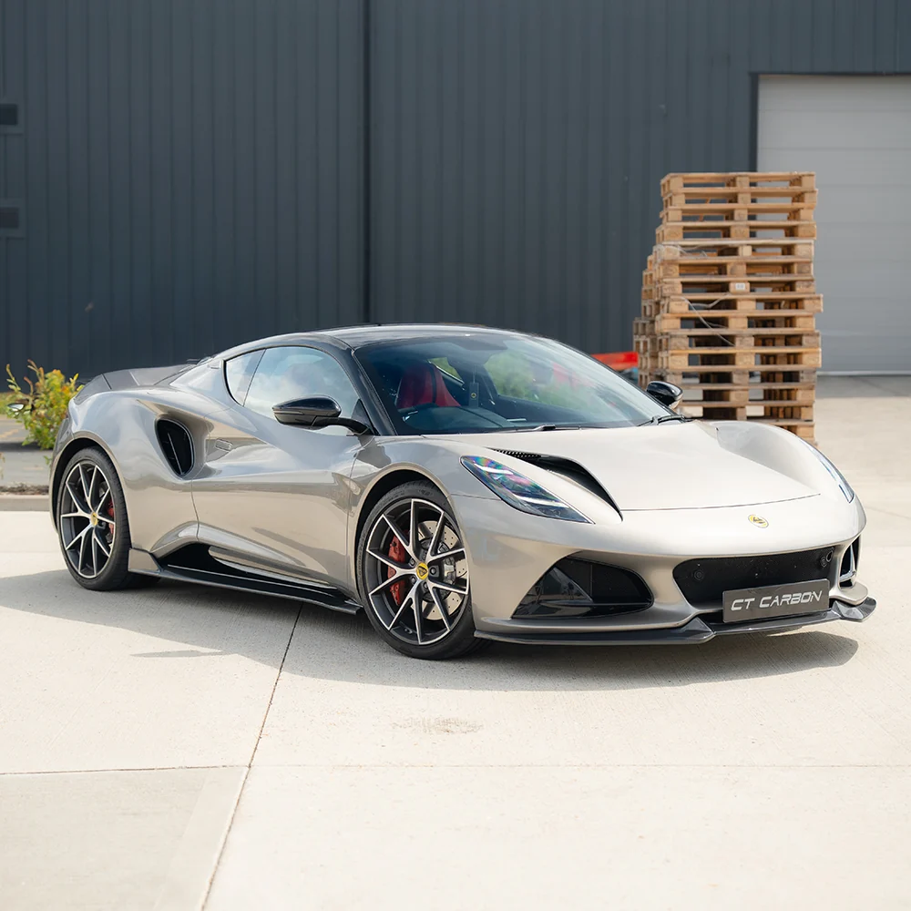 LOTUS EMIRA FULL CT DESIGN CARBON FIBRE KIT-Kit-CT CARBON-CT Carbon - High-quality carbon fiber and gloss black aerodynamic parts for premium sports and luxury vehicles.