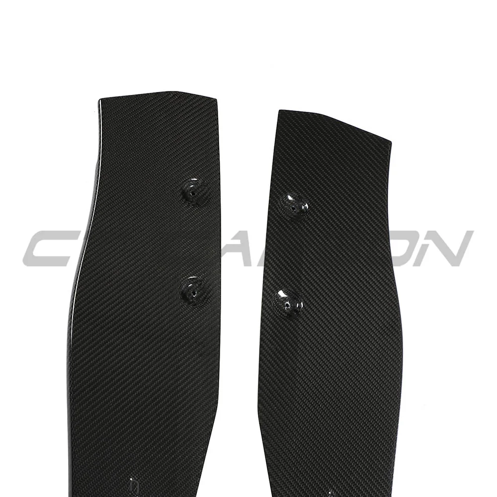 MCLAREN 720S CARBON FIBRE SIDE SKIRTS - CT DESIGN-Side Skirts-CT CARBON-CT Carbon - High-quality carbon fiber and gloss black aerodynamic parts for premium sports and luxury vehicles.