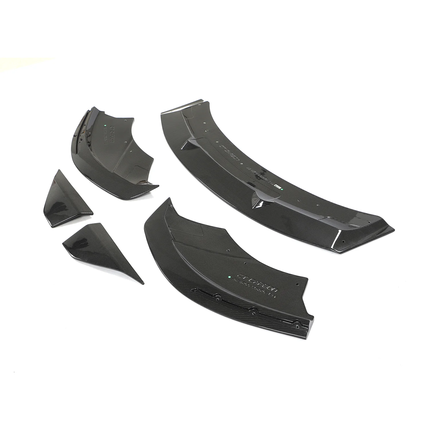 MCLAREN 720S CARBON FIBRE SPLITTER - CT DESIGN-Splitter-CT CARBON-CT Carbon - High-quality carbon fiber and gloss black aerodynamic parts for premium sports and luxury vehicles.