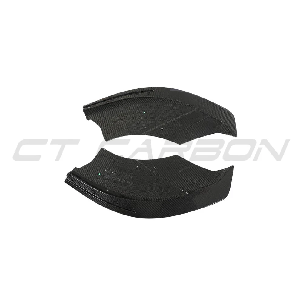 MCLAREN 720S CARBON FIBRE SPLITTER - CT DESIGN-Splitter-CT CARBON-CT Carbon - High-quality carbon fiber and gloss black aerodynamic parts for premium sports and luxury vehicles.