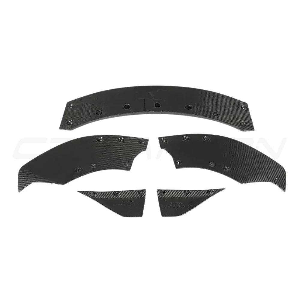 MCLAREN 720S CARBON FIBRE SPLITTER - CT DESIGN-Splitter-CT CARBON-CT Carbon - High-quality carbon fiber and gloss black aerodynamic parts for premium sports and luxury vehicles.