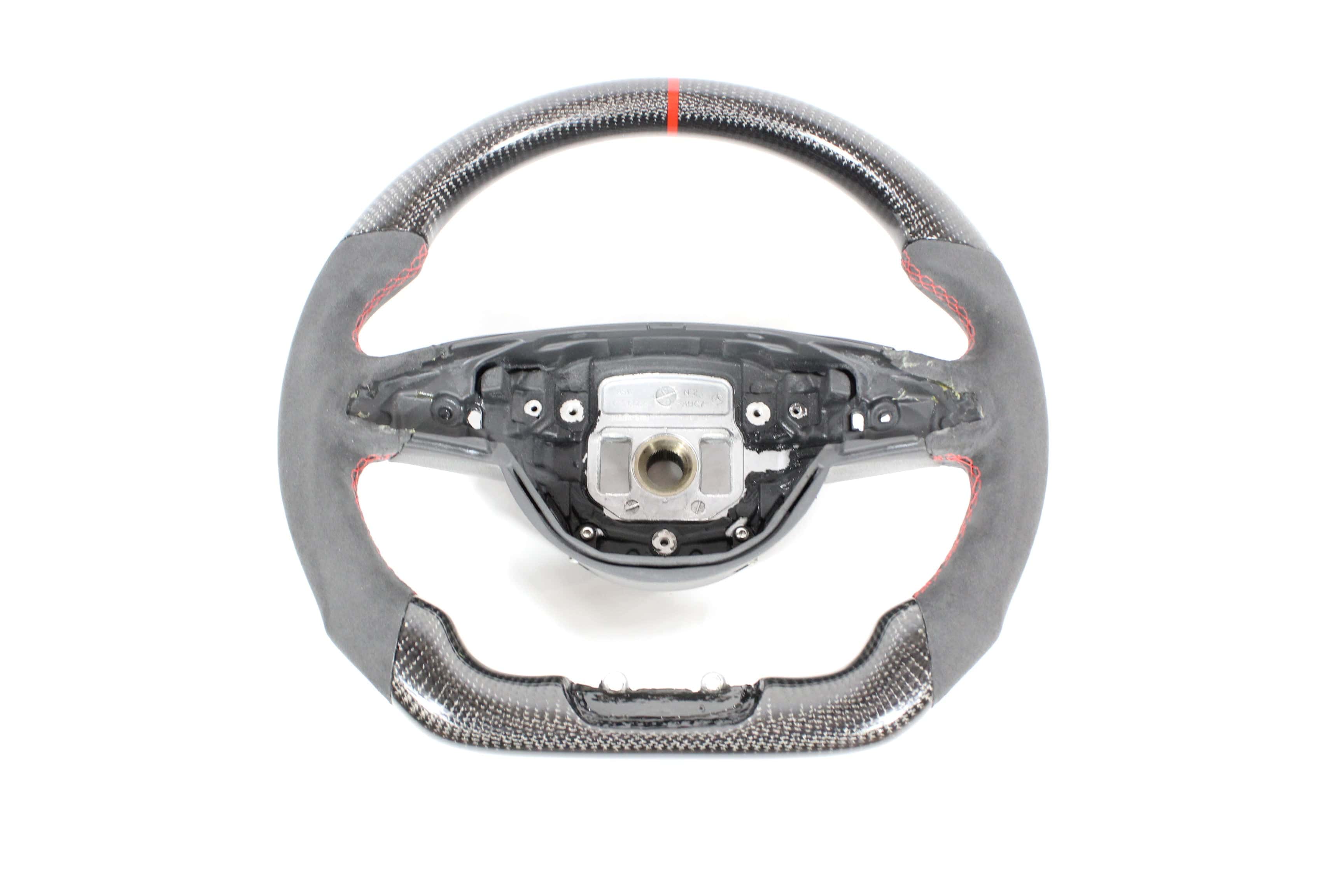 CT CARBON Steering Wheel MERCEDES AMG CARBON FIBRE / ALCANTARA STEERING WHEEL